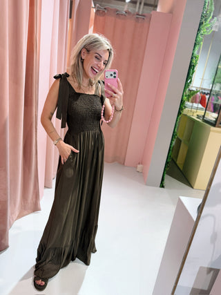 Paige Dress - Bruin