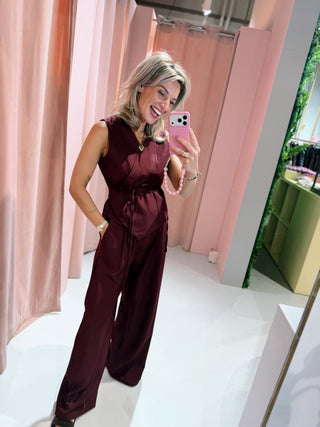Vieve Waistcoat - Bordeaux