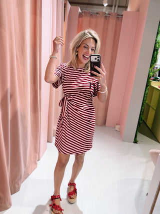 Ismay Dress - Bordeaux