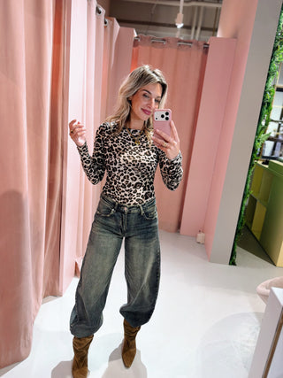 Jill Longsleeve - Big Leopard