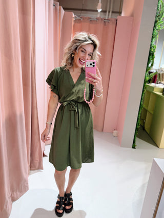 Lize Dress - Army