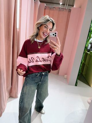 Liv Sweater - Bordeaux