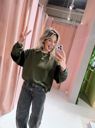 Lindy Sweater - Army