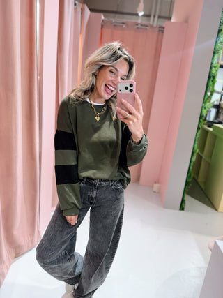 Lindy Sweater - Army