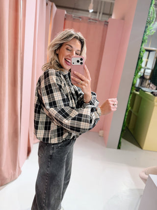 Lynn Ruit Blouse - Zwart