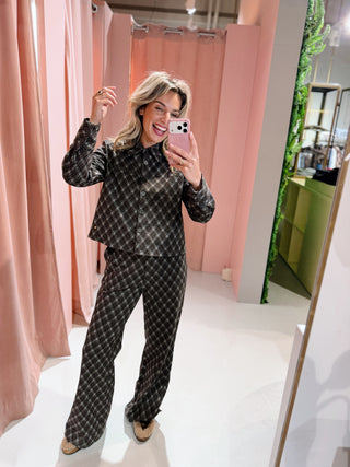 Loiza Ruit Pants - Bruin