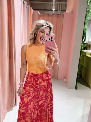 Layla Top - Peach