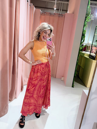 Layla Top - Peach