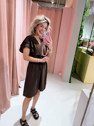 Lize Dress - Bruin