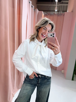 Louise Blouse - Wit