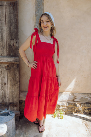 Daisy Dress - Rood