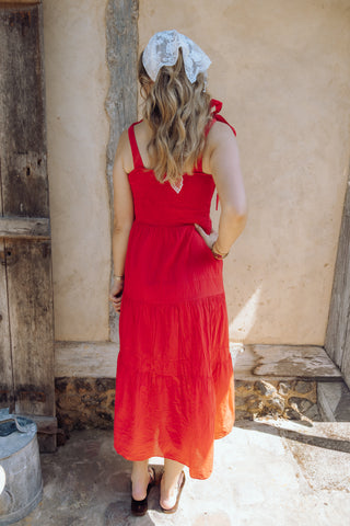 Daisy Dress - Rood