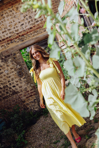 Daisy Dress - Geel