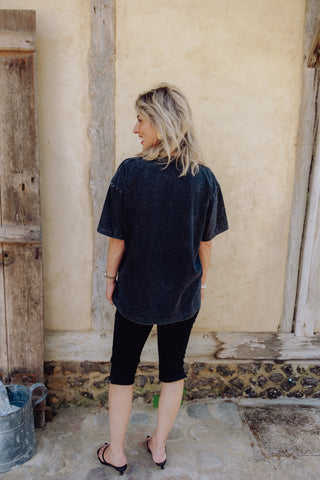 Capri Jeans - Zwart