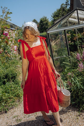 Daisy Dress - Rood