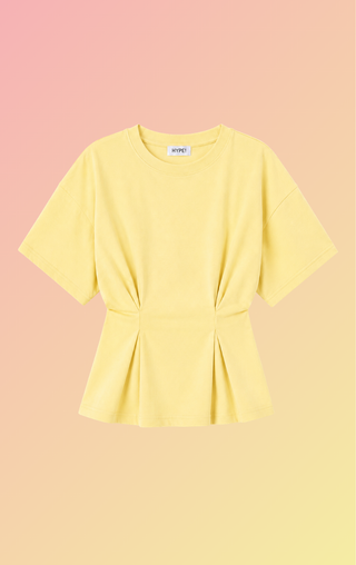 Flora Tee - Geel