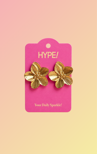 Wildflower Earrings - Goud