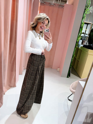 Lena Pleated Pants - Camel