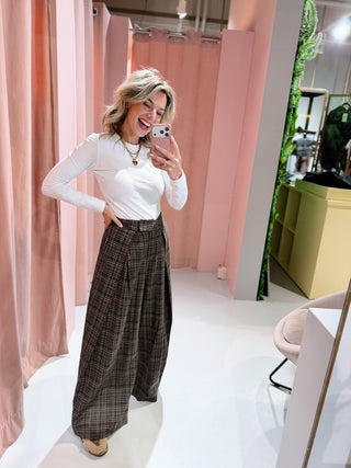 Lena Pleated Pants - Camel