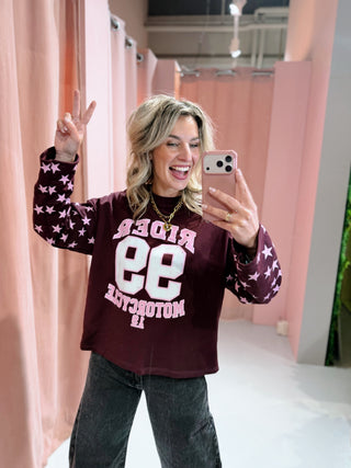 Rider Longsleeve - Bordeaux