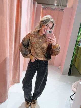 Myrthe Sweater - Leopard