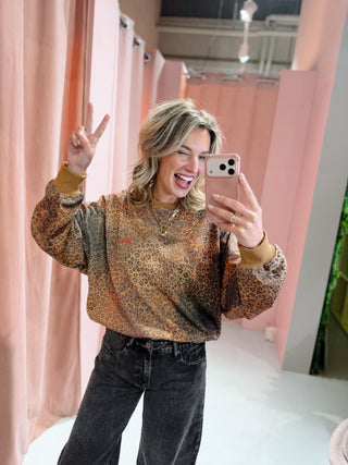 Myrthe Sweater - Leopard