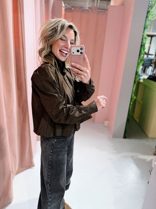 Maeve Blouse - Bruin