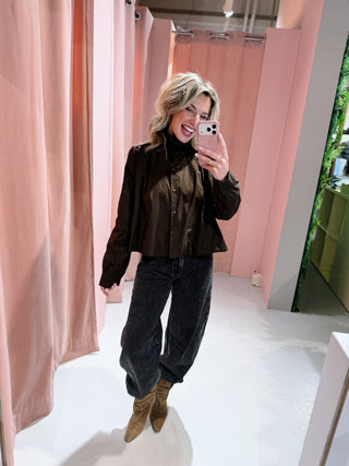 Maeve Blouse - Bruin