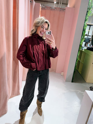 Maeve Blouse - Bordeaux