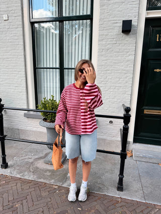 Tyra Longsleeve - Roze