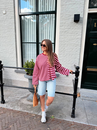 Tyra Longsleeve - Roze