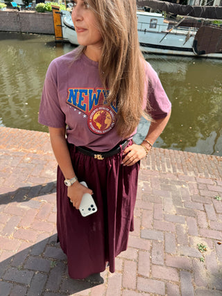 New York Tee - Mauve