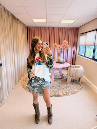 Michelle Skirt - Camouflage