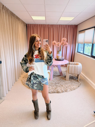 Michelle Skirt - Camouflage