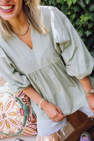 Emily Blouse - Groen