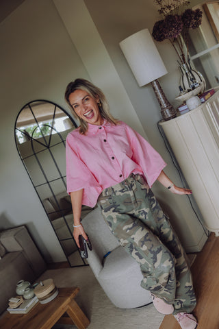 Caby Cargo Jeans - Camouflage
