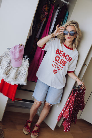 Feel Good Tee - Rood