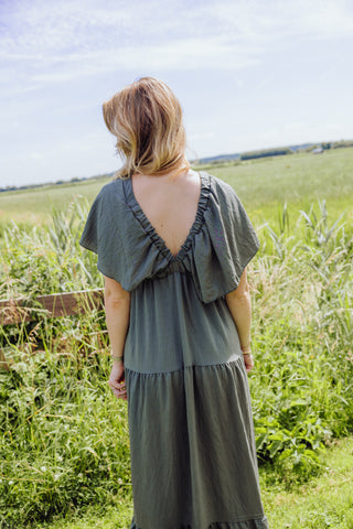 Juliette Dress - Army