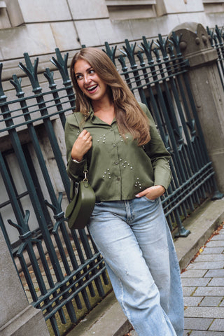 Xenna Blouse - Army