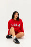 THE LOLA CLUB - Milla Short - Rood