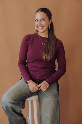 Jane Longsleeve - Bordeaux