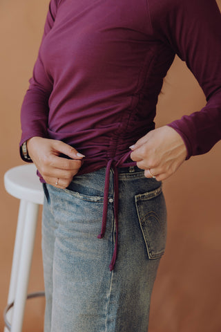 Jane Longsleeve - Bordeaux