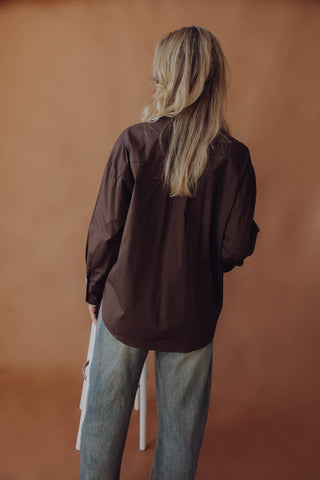 Inez Blouse - Bruin