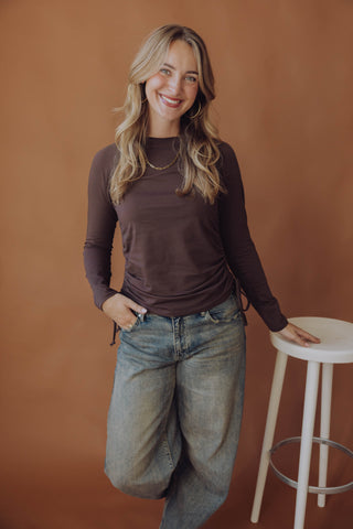 Jane Longsleeve - Bruin