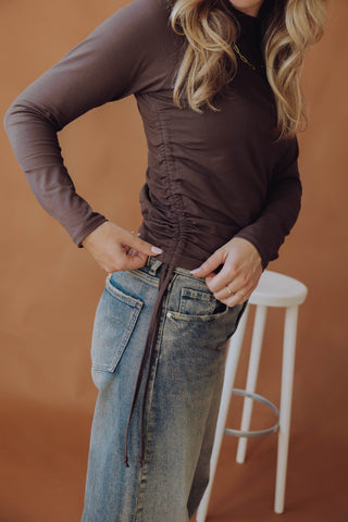 Jane Longsleeve - Bruin
