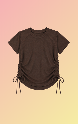 Jane Top - Dark Brown