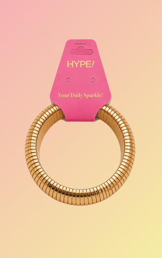 Bangle Bracelet Big - Goud