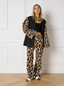 Suki Denim Blazer - Leopard