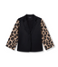 Suki Denim Blazer - Leopard