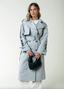 Kaia Branded Trenchcoat - Grijs